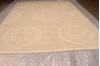 Pishavar Beige Hand Knotted 84 X 1111  Area Rug 301-135868 Thumb 2