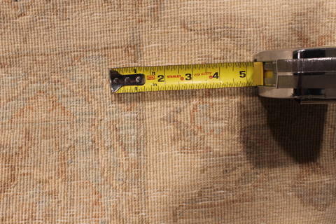 Pishavar Beige Hand Knotted 810 X 119 Area Rug 301-135872 Image 7