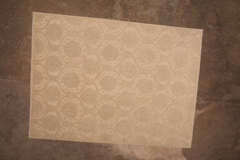 Pishavar Beige Hand Knotted 84 X 114 Area Rug 301-135874 Image 9