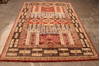 Pishavar Multicolor Hand Knotted 90 X 120  Area Rug 301-135877 Thumb 2