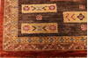 Pishavar Multicolor Hand Knotted 90 X 120  Area Rug 301-135877 Thumb 3