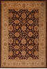 Pishavar Brown Hand Knotted 89 X 118  Area Rug 301-135881 Thumb 0