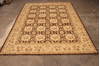 Pishavar Brown Hand Knotted 90 X 123  Area Rug 301-135882 Thumb 2