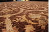 Pishavar Brown Hand Knotted 811 X 111 Area Rug 301-135883 Thumb 4