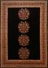 Pishavar Black Hand Knotted 811 X 118 Area Rug 301-135887 Thumb 0