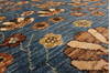 Pishavar Blue Hand Knotted 811 X 1111 Area Rug 301-135888 Thumb 3