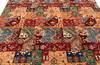Chobi Multicolor Hand Knotted 82 X 99 Area Rug 700-135896 Thumb 3