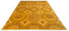 Chobi Yellow Hand Knotted 81 X 103  Area Rug 700-135899 Thumb 1