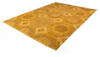 Chobi Yellow Hand Knotted 81 X 103 Area Rug 700-135899 Thumb 2
