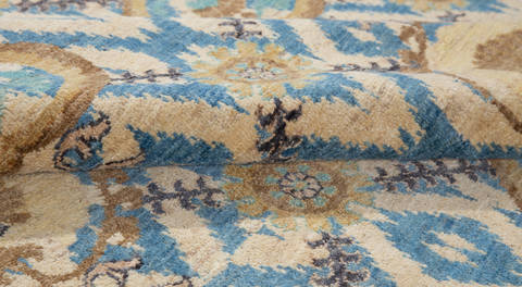 Chobi Beige Hand Knotted 710 X 100 Area Rug 700-135912 Image 4