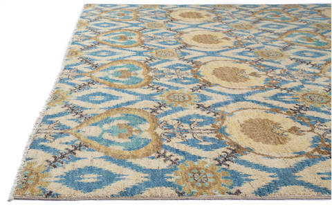 Chobi Beige Hand Knotted 710 X 100 Area Rug 700-135912 Image 5