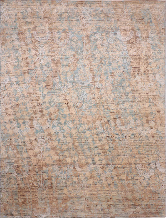 Jaipur Blue Hand Knotted 91 X 121 Area Rug 905-135924 Image 0