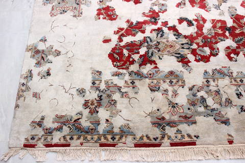 Jaipur Red Hand Knotted 90 X 123 Area Rug 905-135931 Image 1