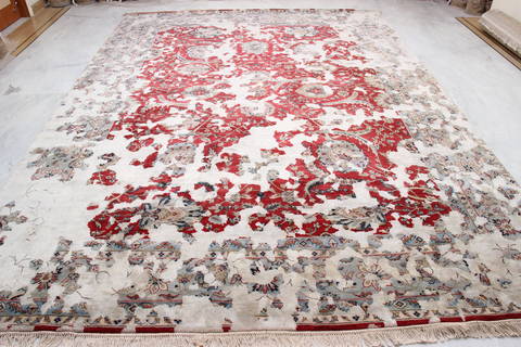 Jaipur Red Hand Knotted 90 X 123 Area Rug 905-135931 Image 2