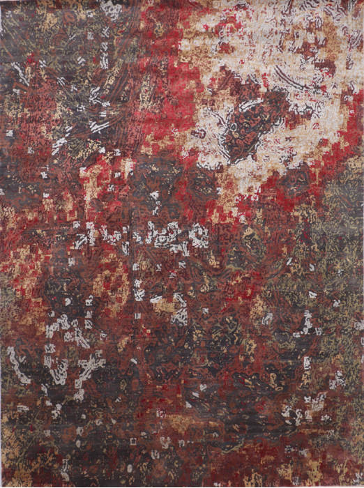Jaipur Black Hand Knotted 91 X 121 Area Rug 905-135932 Image 0