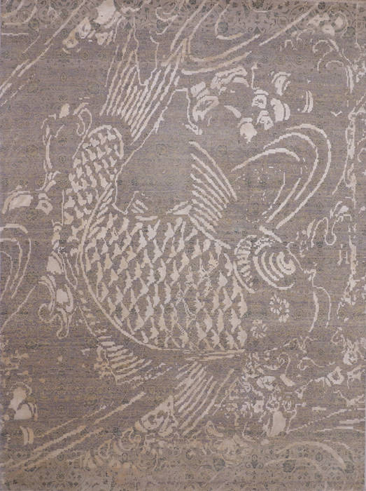 Jaipur Beige Hand Knotted 90 X 122 Area Rug 905-135933 Image 0