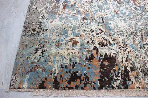 Jaipur Beige Hand Knotted 810 X 120 Area Rug 905-135936 Image 1