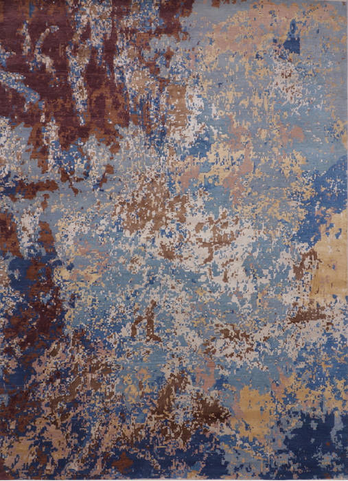 Jaipur Blue Hand Knotted 90 X 122 Area Rug 905-135940 Image 0