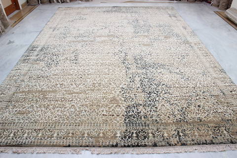 Jaipur Beige Hand Knotted 90 X 124 Area Rug 905-135942 Image 2