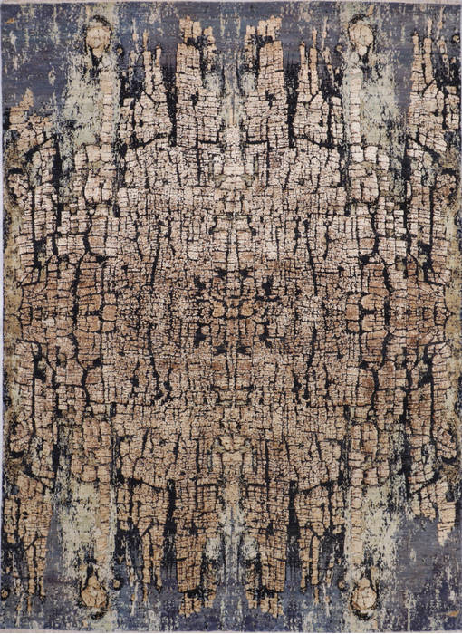 Jaipur Blue Hand Knotted 91 X 122 Area Rug 905-135944 Image 0