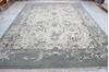 Jaipur Blue Hand Knotted 90 X 120  Area Rug 905-135947 Thumb 2