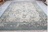 Jaipur Blue Hand Knotted 90 X 120 Area Rug 905-135947 Thumb 2