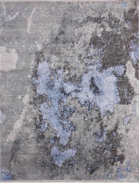 Jaipur Grey Hand Knotted 8'0" X 10'2"  Area Rug 905-135954