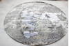 Jaipur Grey Round Hand Knotted 81 X 81 Area Rug 905-135958 Thumb 1