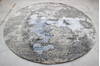Jaipur Grey Round Hand Knotted 81 X 81  Area Rug 905-135958 Thumb 2