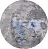 Jaipur Grey Round Hand Knotted 81 X 81  Area Rug 905-135958 Thumb 0