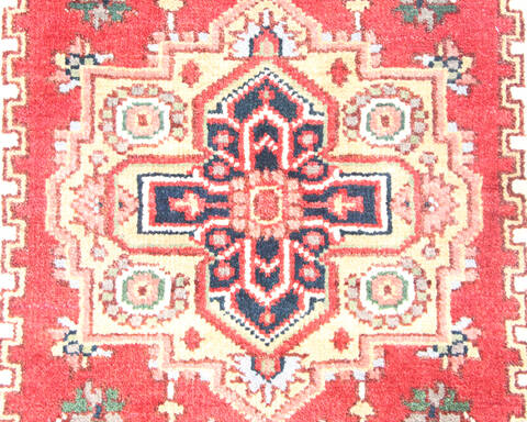 Vintage Multicolor Hand Knotted 30 X 50 Area Rug 904-135962 Image 6