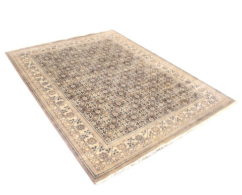 Modern Multicolor Hand Knotted 82 X 104 Area Rug 904-135963 Image 2