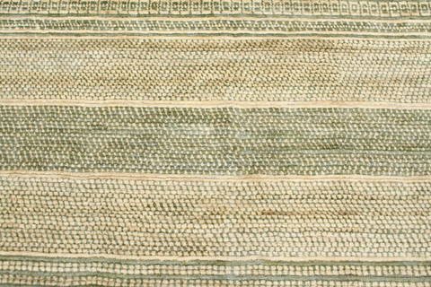Modern Green Hand Knotted 80 X 102 Area Rug 904-135966 Image 6