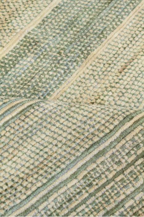 Modern Green Hand Knotted 80 X 102 Area Rug 904-135966 Image 7