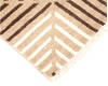 Modern Beige Hand Knotted 711 X 911 Area Rug 904-135967 Thumb 3