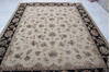 Jaipur Beige Hand Knotted 711 X 100  Area Rug 905-135977 Thumb 6