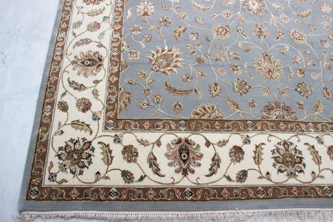 Jaipur Blue Hand Knotted 80 X 100 Area Rug 905-135981 Image 1