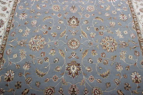 Jaipur Blue Hand Knotted 80 X 100 Area Rug 905-135981 Image 3