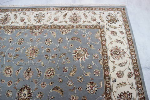 Jaipur Blue Hand Knotted 80 X 100 Area Rug 905-135981 Image 5