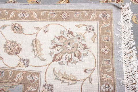 Jaipur Blue Hand Knotted 80 X 100 Area Rug 905-135981 Image 8
