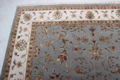 Jaipur Blue Hand Knotted 80 X 100 Area Rug 905-135982 Image 4