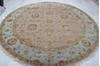 Jaipur Grey Round Hand Knotted 90 X 90 Area Rug 905-135988 Thumb 2