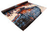 Modern-Contemporary Multicolor Hand Made 80 X 100 Area Rug 902-136007 Thumb 2