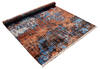 Modern Multicolor Hand Made 66 X 99 Area Rug 902-136010 Thumb 2