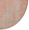 Modern Beige Round Hand Made 80 X 83  Area Rug 902-136017 Thumb 1