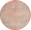 Modern Beige Round Hand Made 80 X 83 Area Rug 902-136017 Thumb 0
