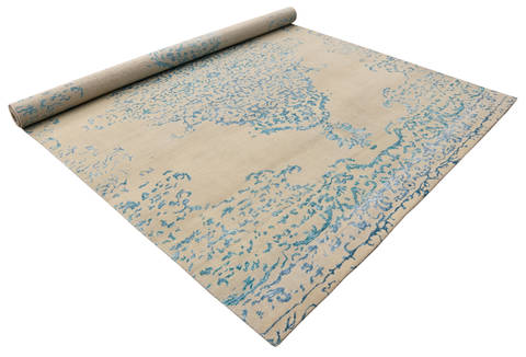 Overdyed Multicolor Hand Made 80 X 100 Area Rug 902-136018 Image 2