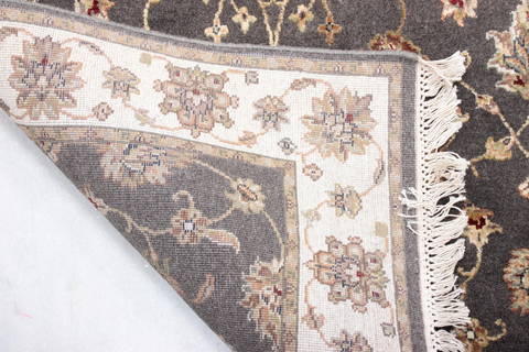 Jaipur Grey Hand Knotted 31 X 53 Area Rug 905-136033 Image 3