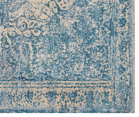 Tibetan Blue Hand Made 80 X 100 Area Rug 902-136038 Image 1
