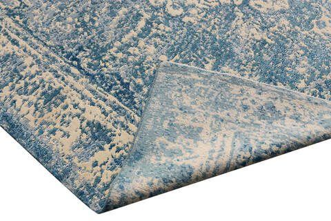 Tibetan Blue Hand Made 80 X 100 Area Rug 902-136038 Image 3